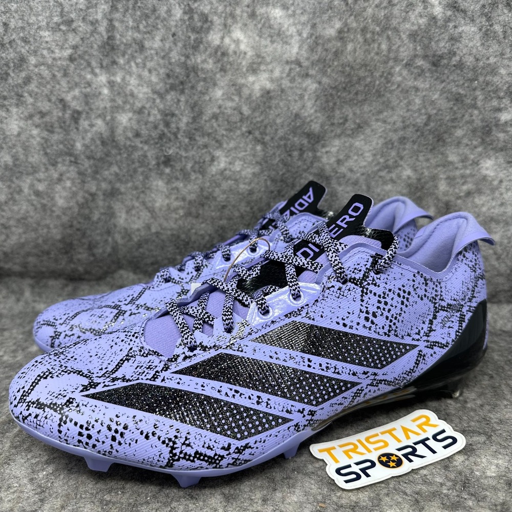 Adidas Adizero Electric II Exotic Speed Football Cleats Mens Sz 13 Purple IE3894